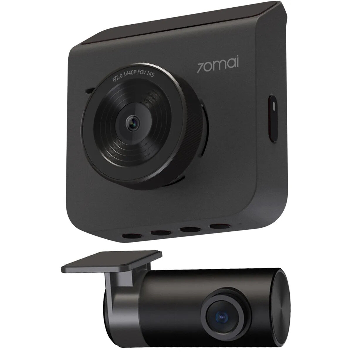 Автомобильный видеорегистратор 70MAI Dash Cam A400+Rear Cam Set Grey