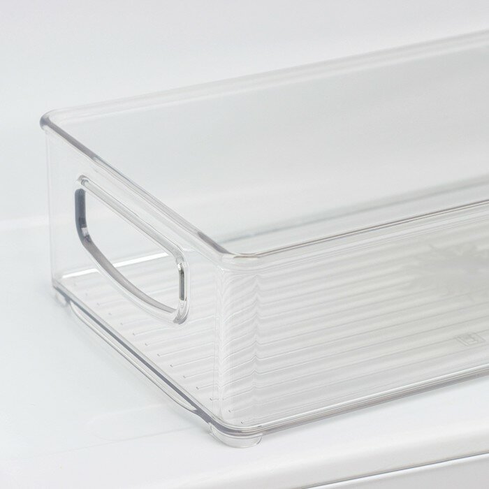 Органайзер для холодильника 31,2х15,2х7,5см Berkana, цвет прозрачный - фотография № 3