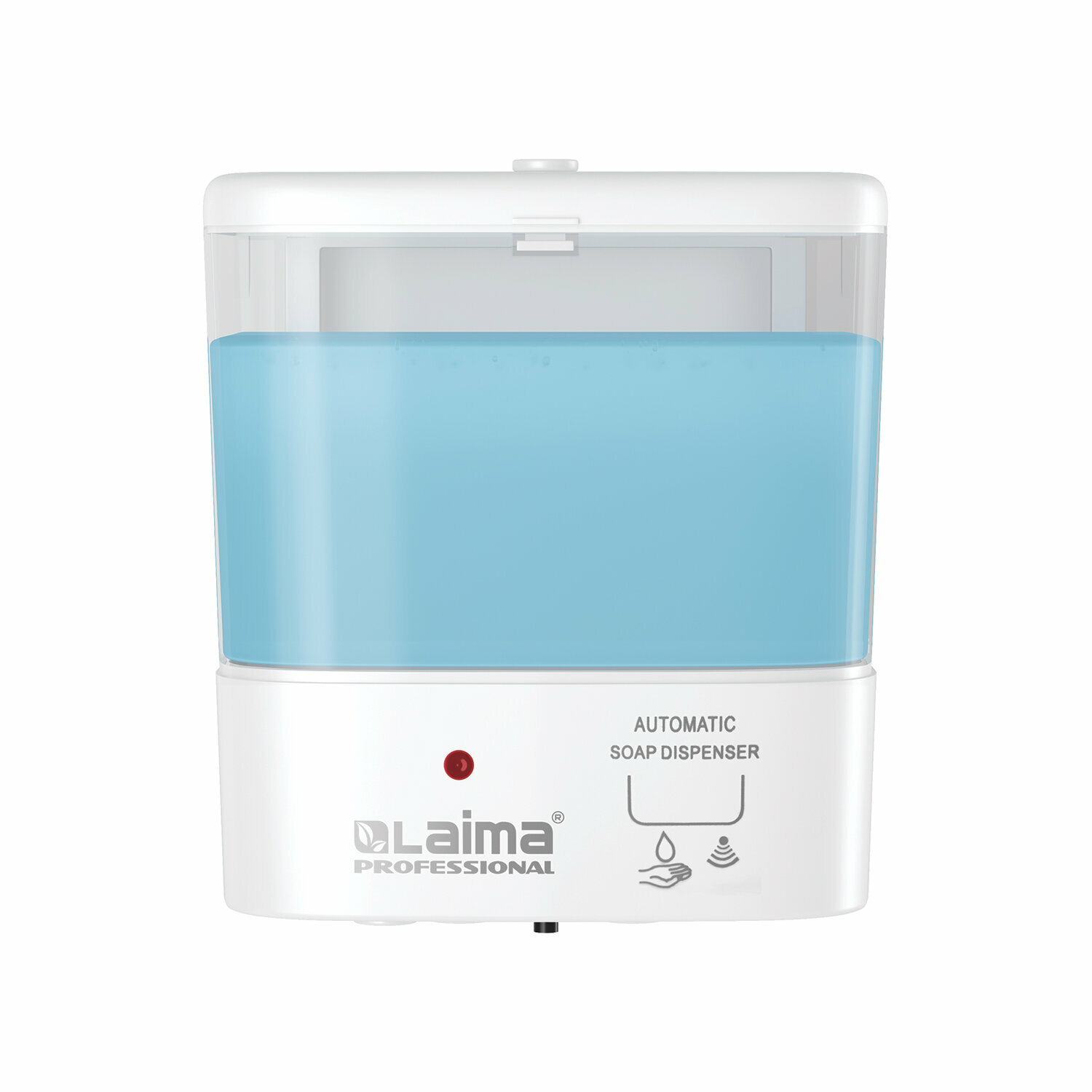 Дозатор для жидкого мыла LAIMA CLASSIC, наливной, сенсорный, 1 л, ABS-пластик, белый, 607317 - фотография № 16