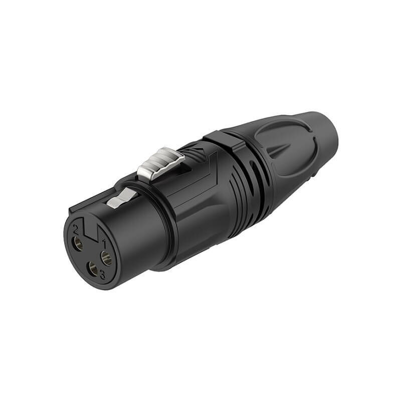 Разъем 3P XLR(f) кабельный Roxtone RX3F-BT