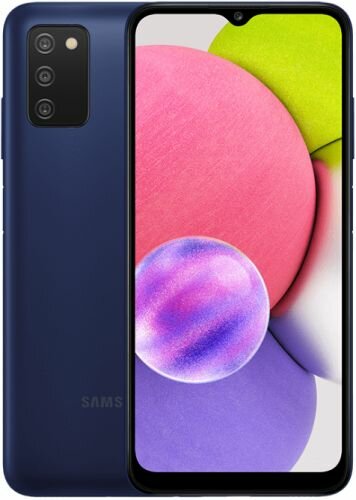 Смартфон Samsung Galaxy A03s 4/64Gb, SM-A037F, синий