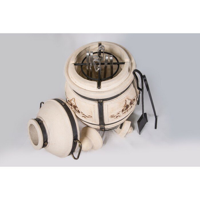 Тандыр "Аполлон" h-87,5 см, d-48, 84,5 кг, 8 шампуров - фотография № 5