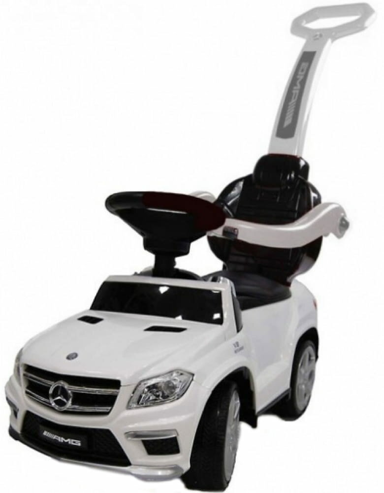 RIVERTOYS толокар Mercedes-Benz GL63 (лицензионная модель) - белый