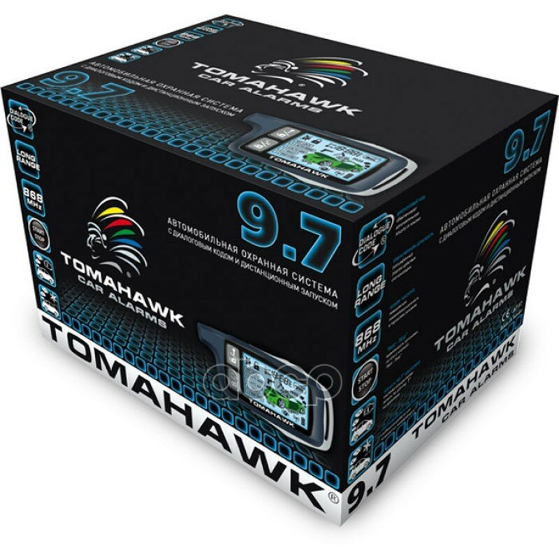 Сигнализация Tomahawk 9.7 ,Обратная Связь ,Запуск TOMAHAWK арт. TOMAHAWK97