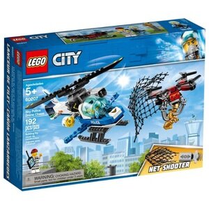 Lego Конструктор LEGO City 60207 Воздушная полиция: погоня дронов
