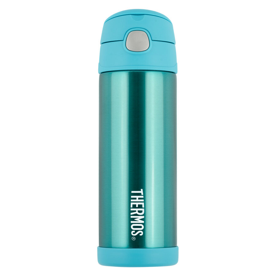 Термос детский с трубочкой THERMOS F4023UP 0.47л, бирюзовый