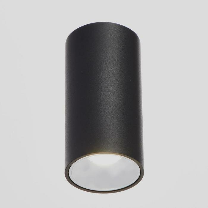 Светильник 671512/1 LED 7Вт черный-серебро 5,5х5,5х10 см - фотография № 1