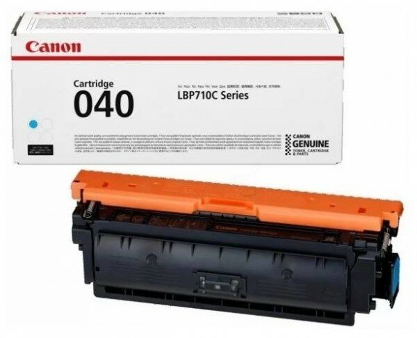 Тонер Картридж Canon 040C 0458C001 голубой для Canon LBP-710/712 (5400стр.) 0458C001