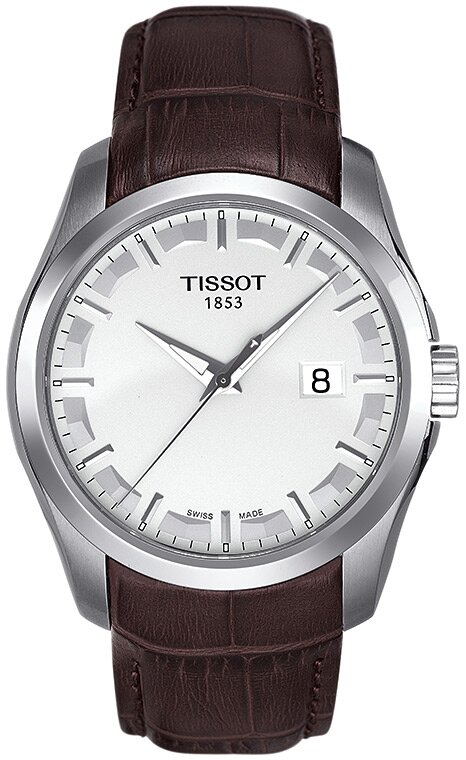 Швейцарские мужские часы Tissot T035.T-Classic.Couturier T035.410.16.031.00