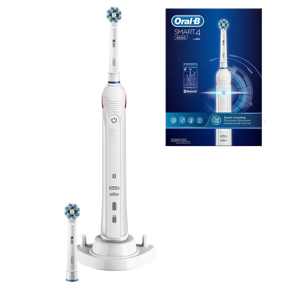 Электрическая зубная щетка Oral-B Smart4 4000