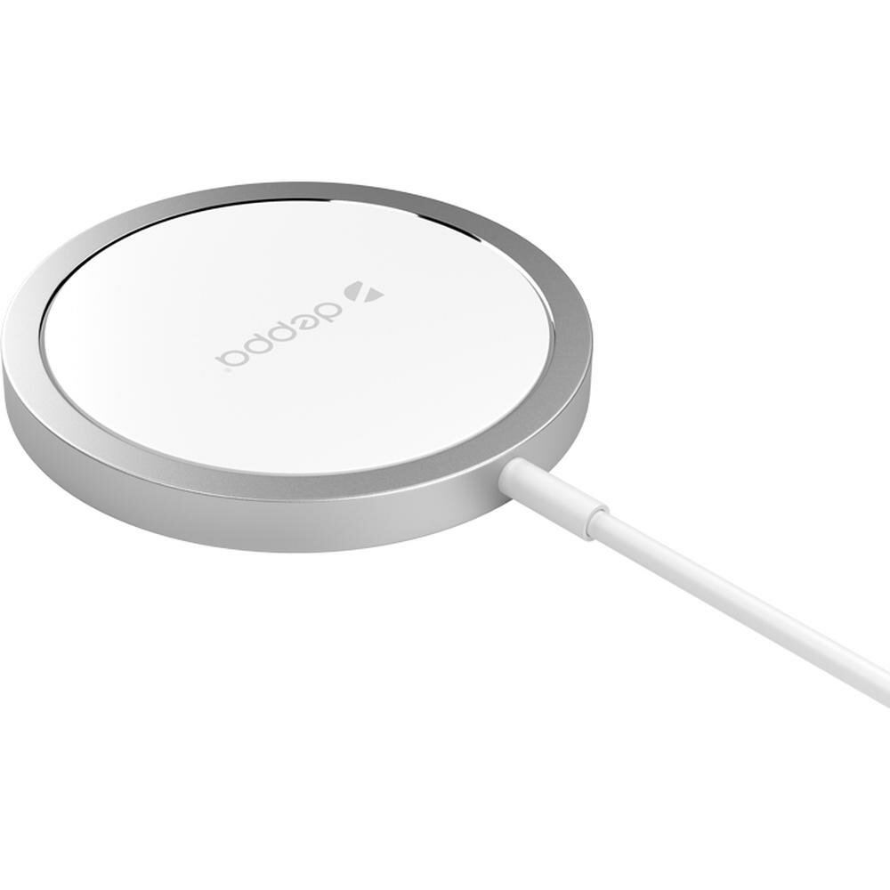 Беспроводная зарядная панель Deppa MagSafe (24012), White