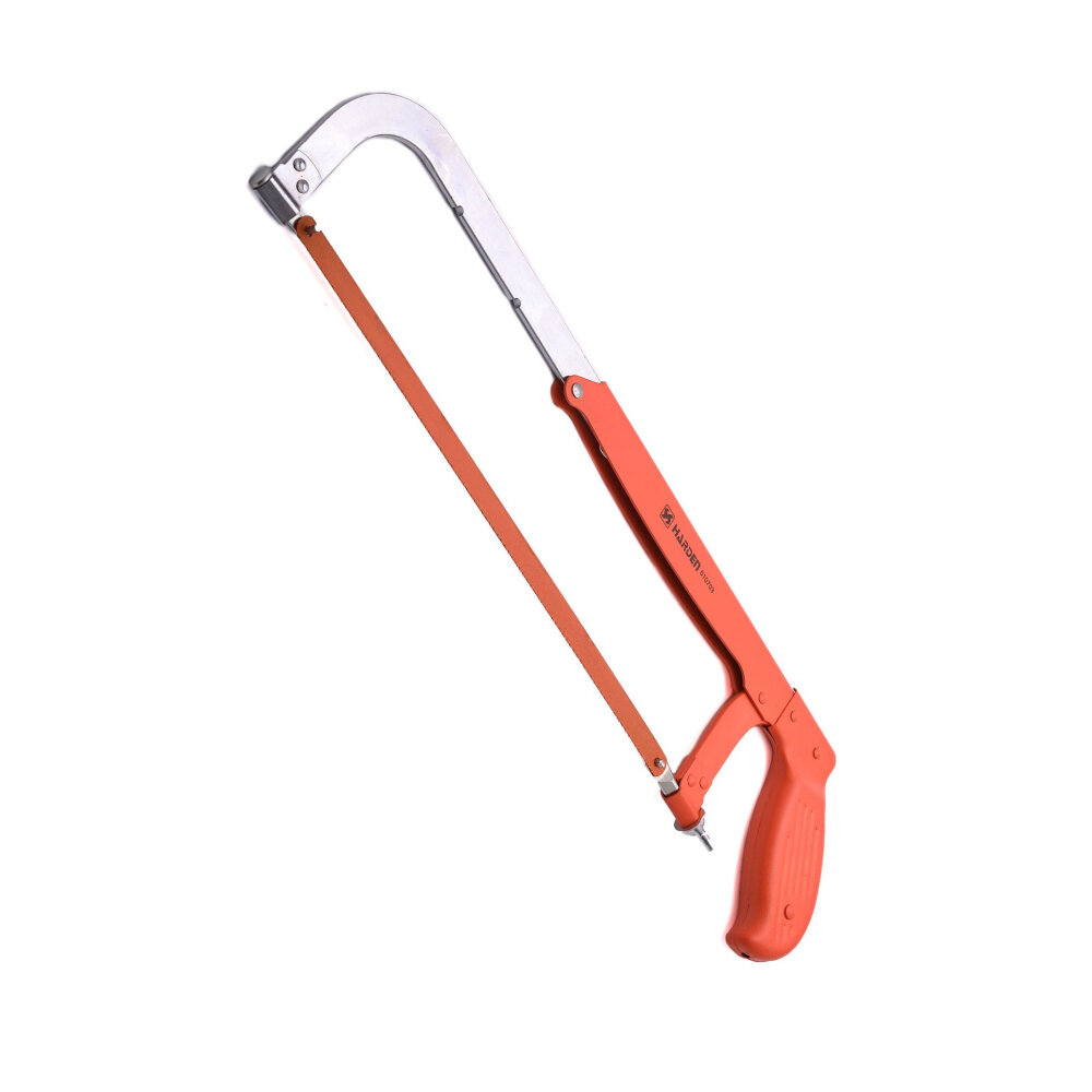 фото HARDEN Ножовка универсальная, с изменяемым размером, металлическая рама, для работ по металлу и