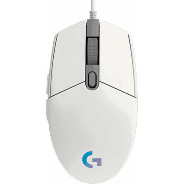 Logitech G102 Lightsync (белый)