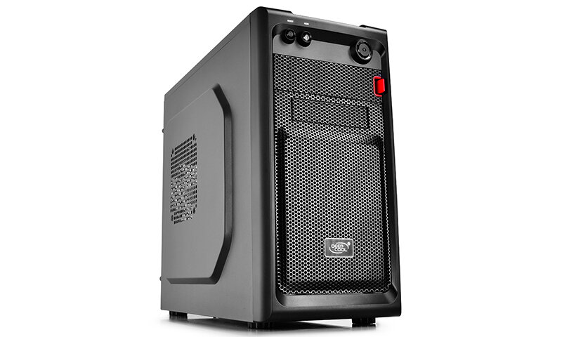 Корпус Deepcool SMARTER , mATX / mini-ITX, без БП, 1x USB 3.0, 1x USB 2.0.