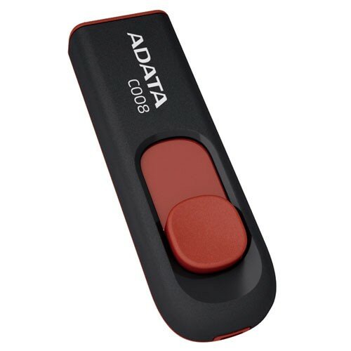 Флешка 32GB A-DATA Classic C008, USB 2.0, Черный AC008-32G-RKD