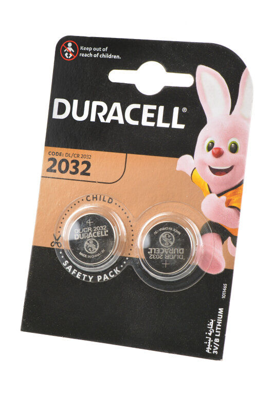 Duracell Батарейка Duracell CR2032 BL2, 2шт