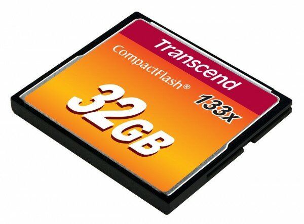 Флеш карта Transcend 32GB CF Card (133X) TS32GCF133