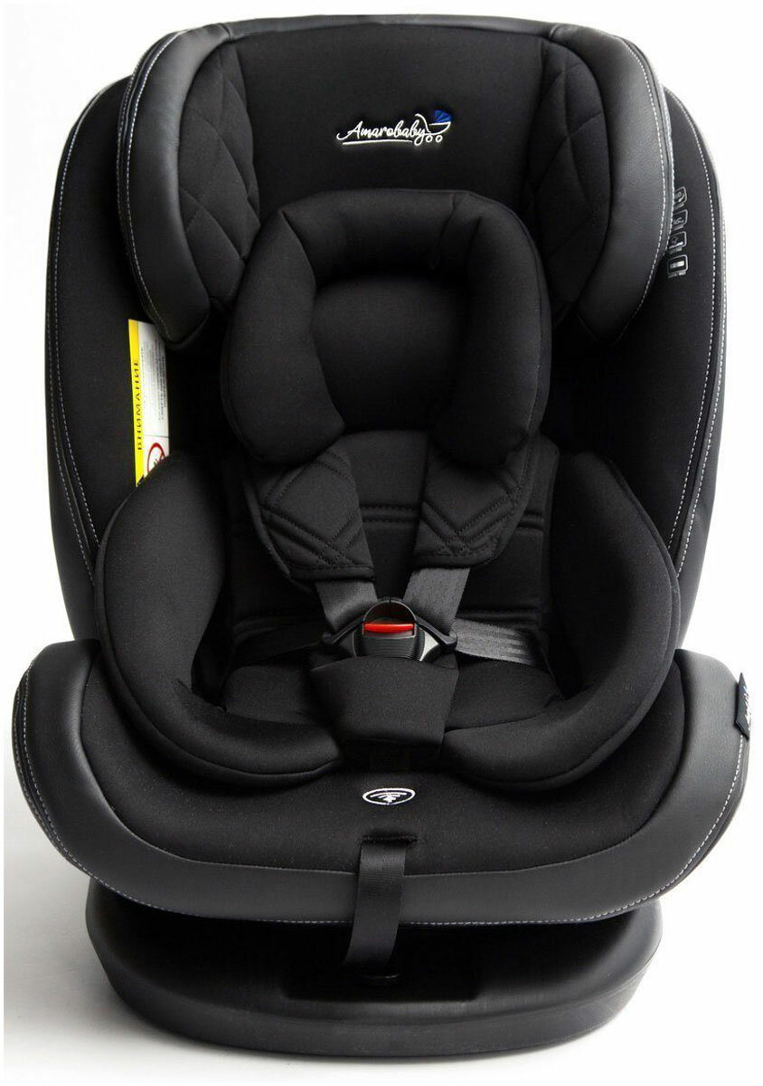 Автокресло Amarobaby ST-3 Isofix класс D группа 0 /1/2/3 (черный)