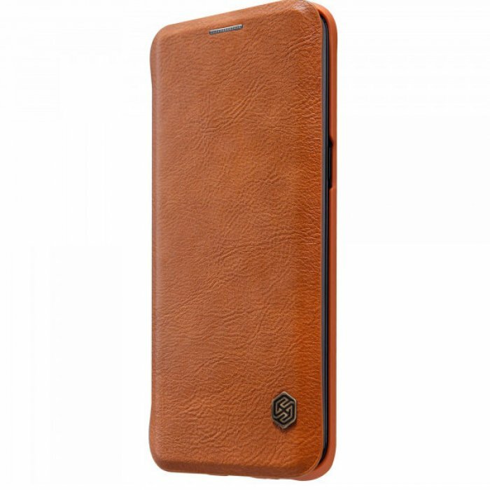 Чехол для Samsung Galaxy S9 Nillkin Qin Leather Case (коричневый)