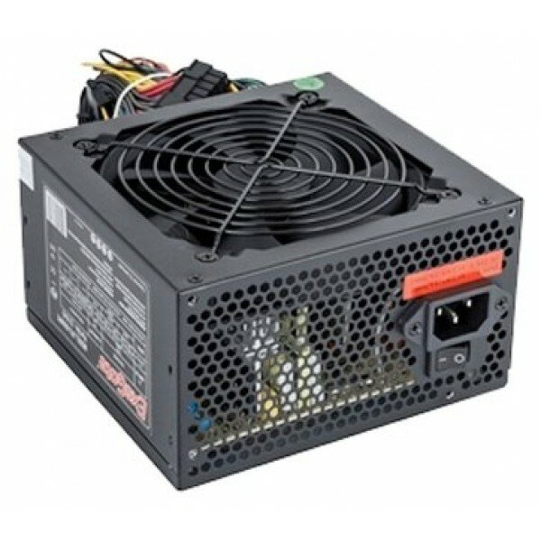 Блок питания 600W Exegate 600NPX, ATX, black, 12cm fan, 24+4pin, 6pin PCI-E, 3*SATA