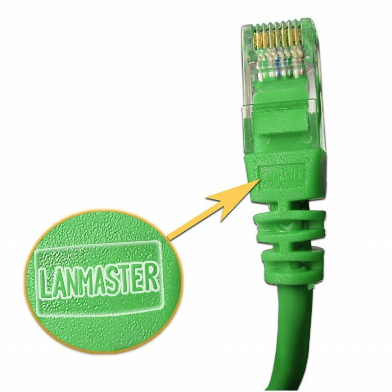 Lanmaster Патч-корд категория 5e LAN-PC45/U5E-7.0-GN