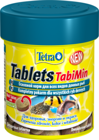 TetraTabletsTabiMin корм для всех видов донных рыб 58 таб. 701434