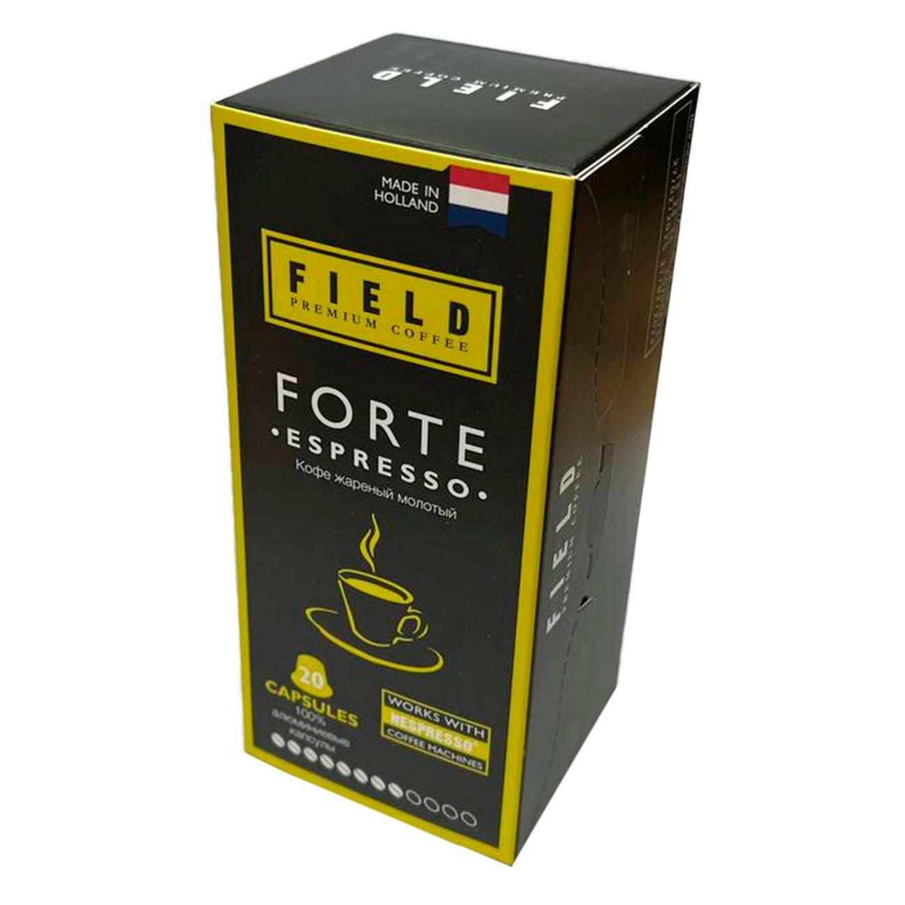 Кофе в капсулах Field Forte Espresso 20 шт