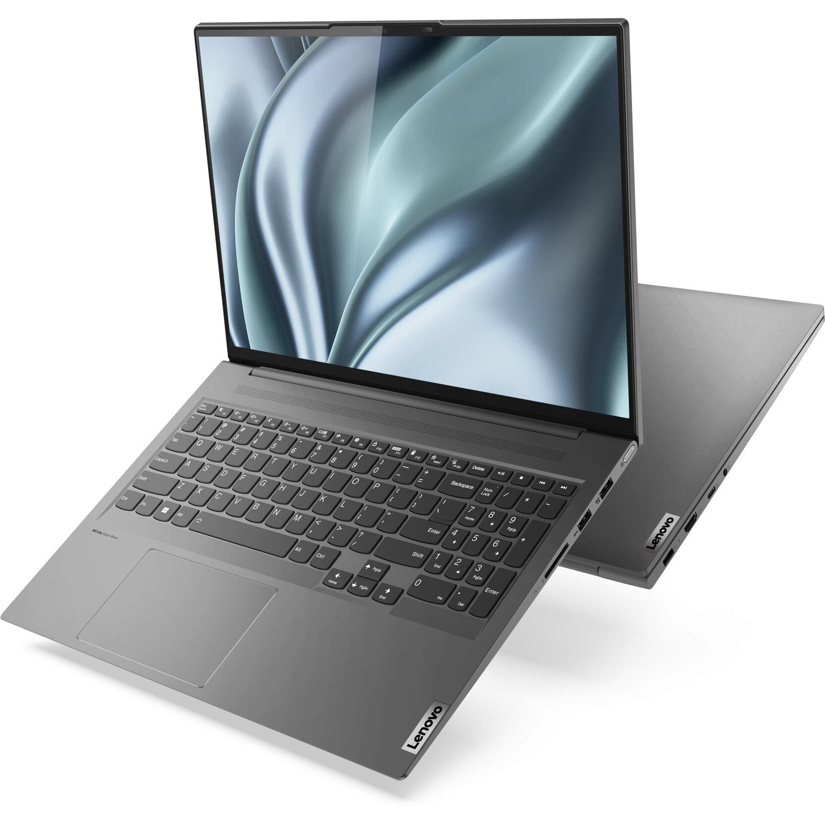 Ноутбук Lenovo Slim 7 16IAH7, i7-12700H, 32GB, 1TB, Intel Arc A370M - сенсорный дисплей 16 WQXGA 500 nits