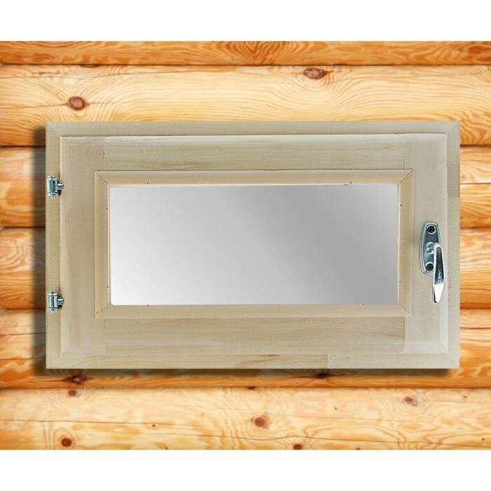 Окно, 30×50см, двойное стекло липа - фотография № 2