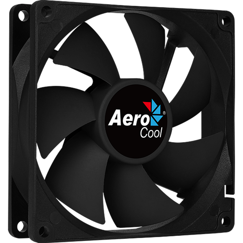 Вентилятор AeroCool Force 9 Black 90x90x25mm 1200rpm — фото 4