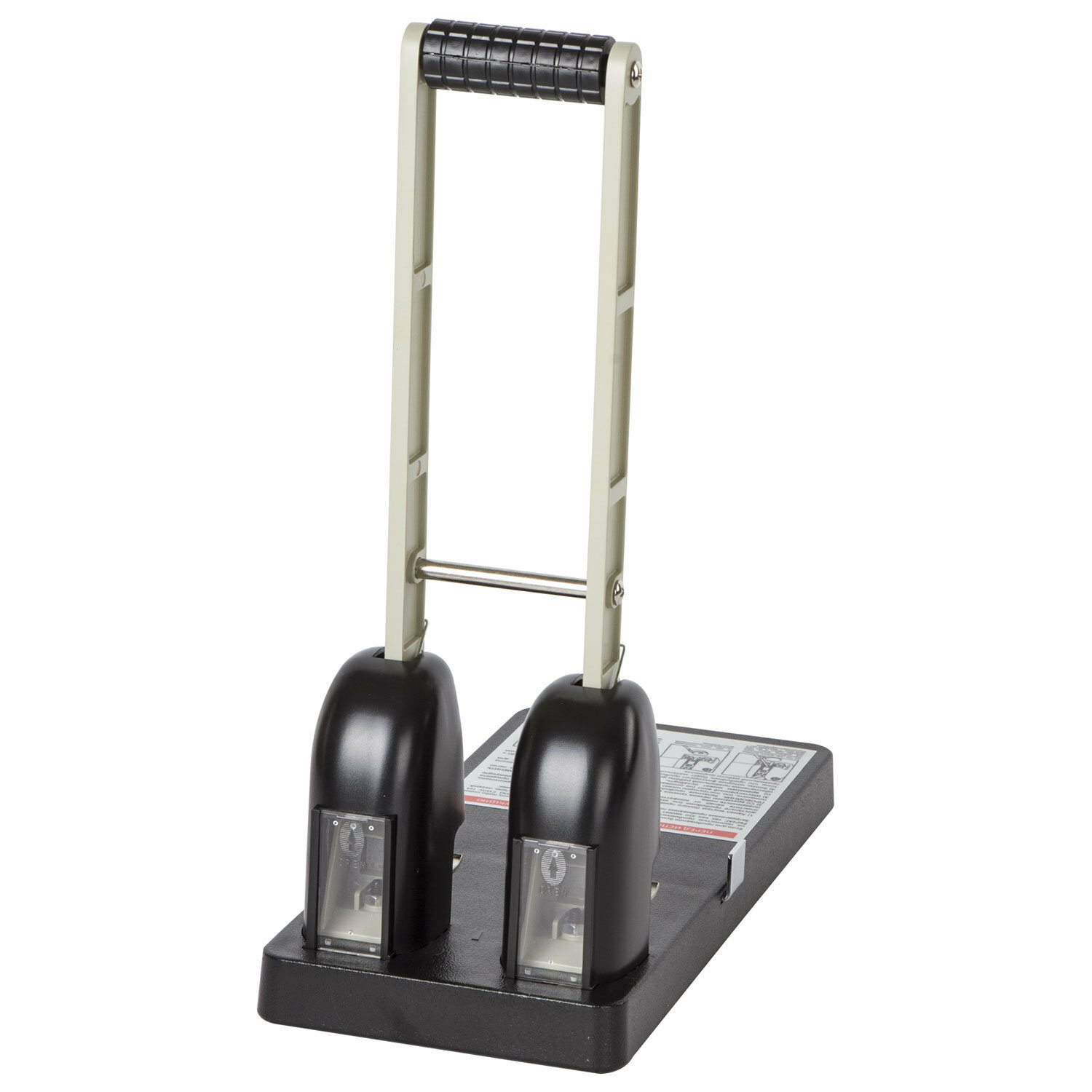 Дырокол металлический мощный BRAUBERG «Heavy duty», до 150 листов, черный, 226870 1 шт.
