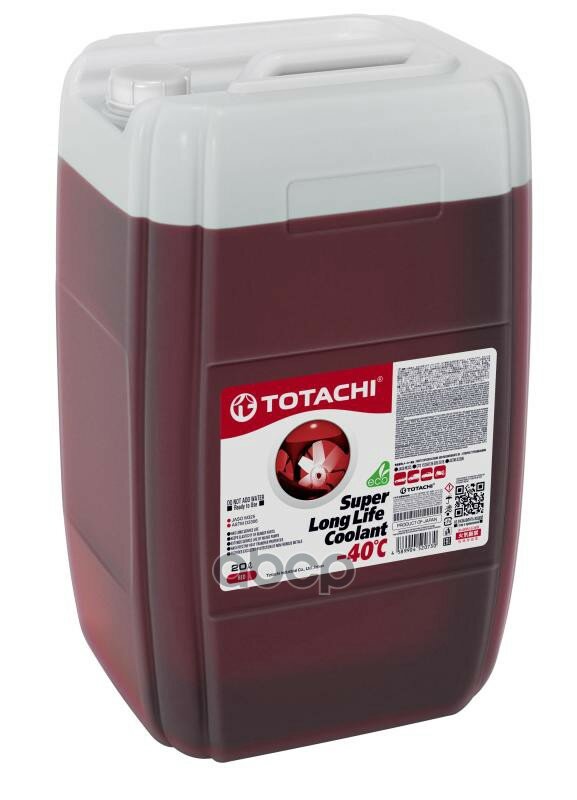 Totachi^4589904520730 Антифриз Totachi Super Llc Red -40c 20л TOTACHI арт. 4589904520730