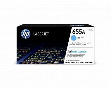 Картридж HP 655A Cyan Original LaserJet Toner Cartridge CF451A