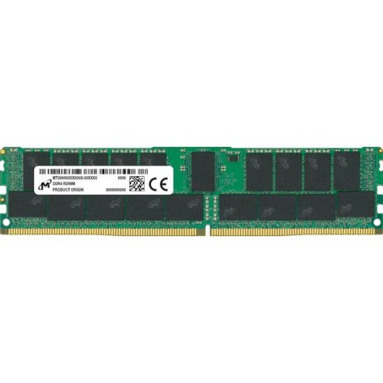 Серверная оперативная память CRUCIAL DDR4 16Gb 3200MHz PC4-25600 ECC Reg (MTA18ASF2G72PDZ-3G2R1)