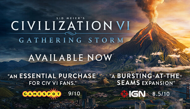 Дополнение Sid Meier’s Civilization VI – Gathering Storm для PC (STEAM) (электронная версия)