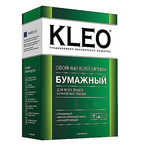 Клей для бумажных обоев Kleo LO 5-6 рул. 120 гр