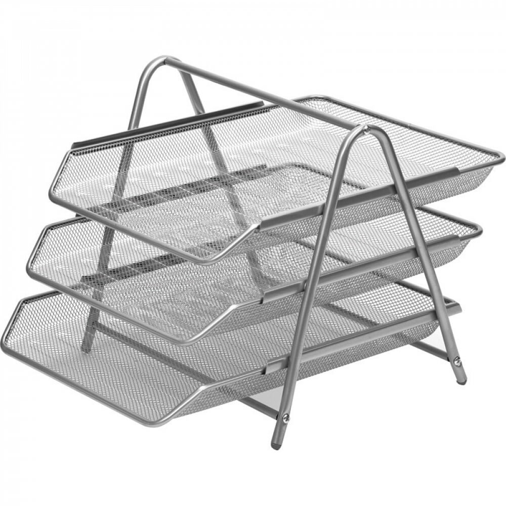 фото Горизонтальный трехсекционный лоток для бумаг Attache 383303