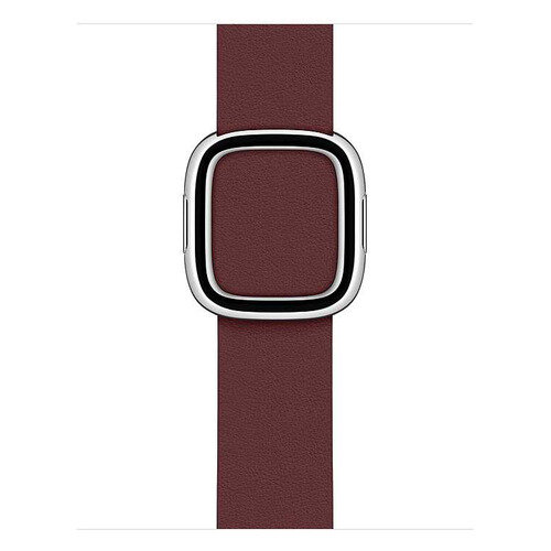 Ремешок Apple Modern Buckle для Apple Watch Series 3/4/5/6/SE/7, гранатовый [my632zm/a]