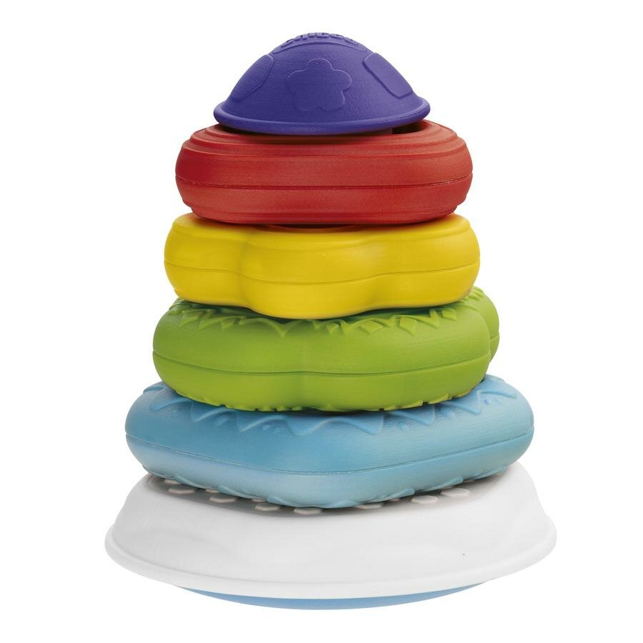 Пирамидка 2 в 1 Chicco Ring Tower 6м+