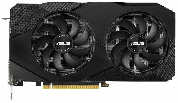 Видеокарта Asus PCI-E DUAL-GTX1660S-O6G-EVO nVidia GeForce GTX 1660SUPER 6144Mb 192bit GDDR6 DVIx1/HDMIx1/DPx1/HDCP Ret