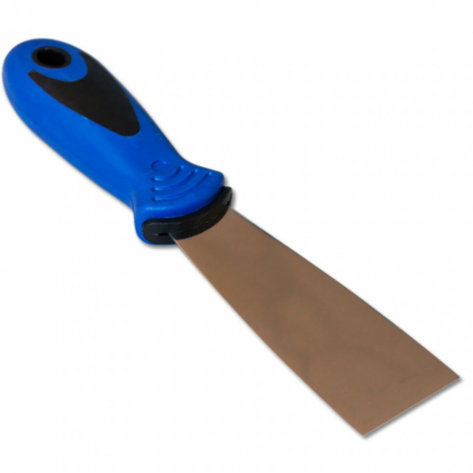 фото Шпатель фасадный из нержавеющей стали 40мм двухкомпонентной ручкой