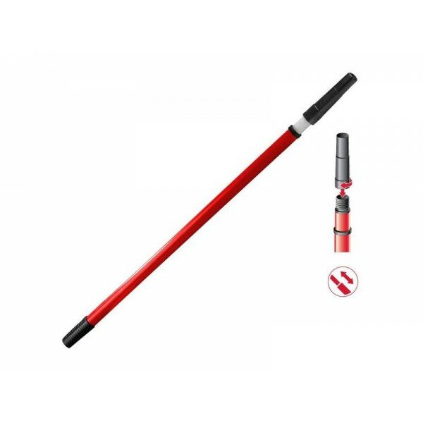 Ручка телескопическая ЗУБР "Мастер" для валиков 1 - 2 м