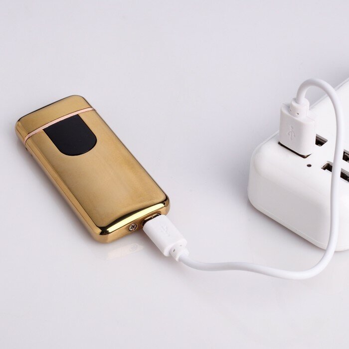 Зажигалка электронная "Глинде", USB, дуговая, 8.5 х 2.5 см - фотография № 4