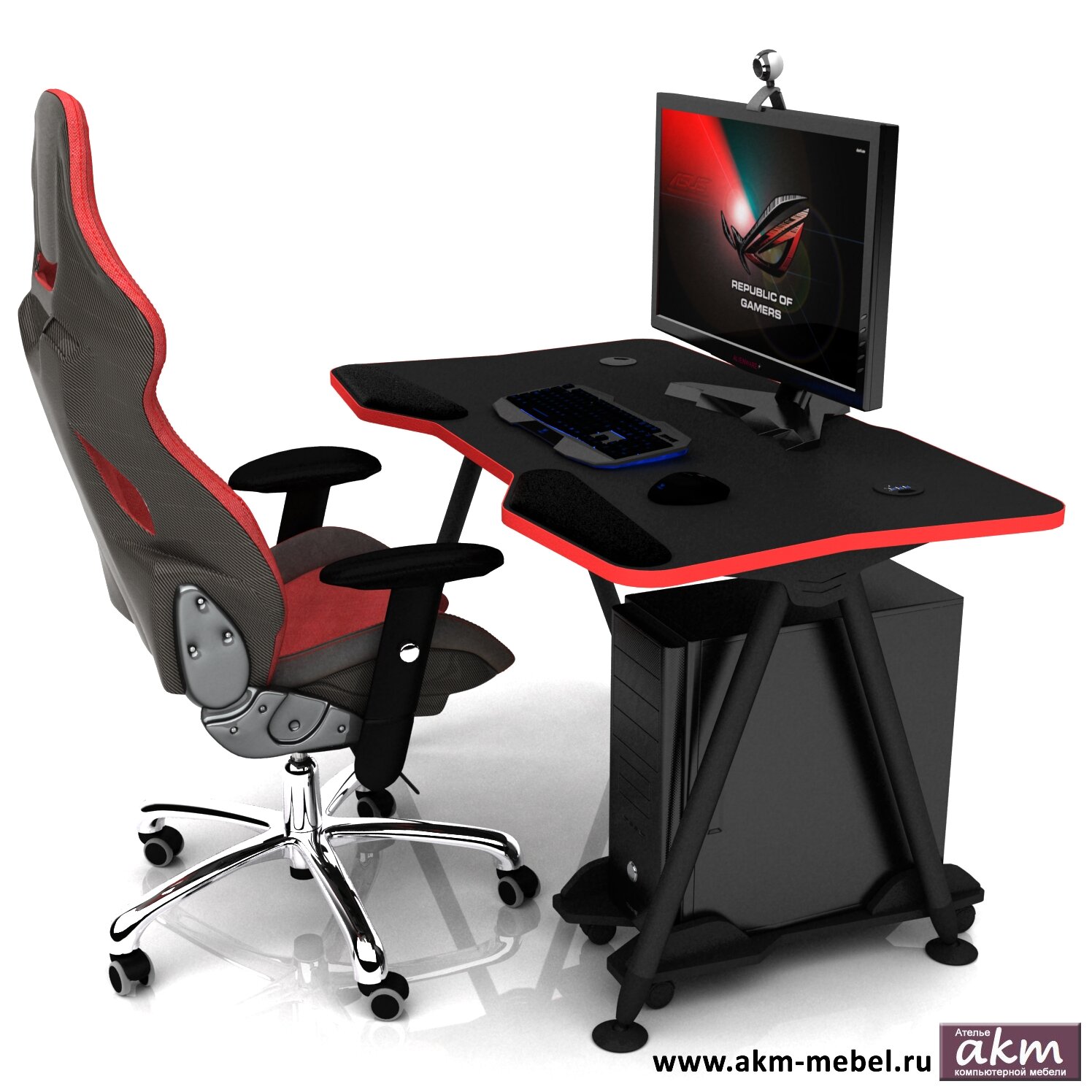 Игровой стол AKM-MEBEL DX CarLITE soft фото 2