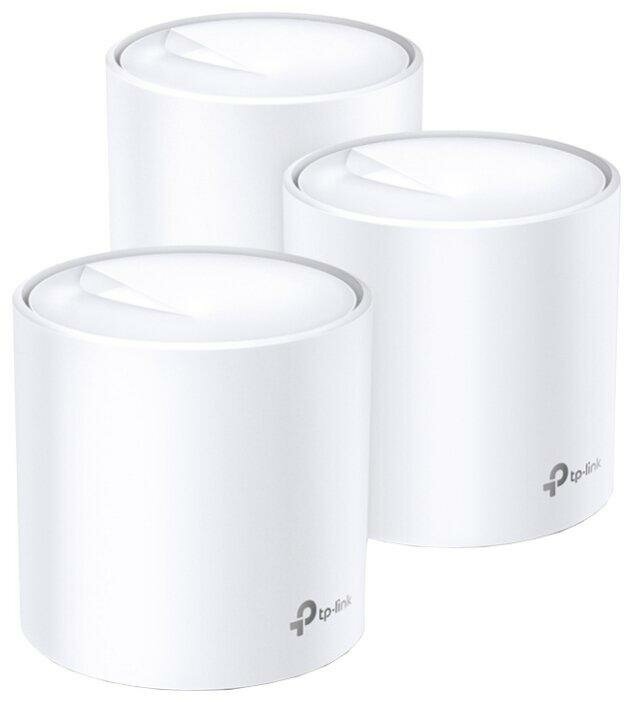 Wi-Fi система TP-LINK DECO X20(3-PACK) 802.11abgnac 1200Mbps 2.4 ГГц 5 ГГц 2xLAN белый