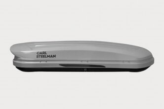 Бокс Carl Steelman Sport 1800*790*330 Тёмно-серый карбон с двухсторонним открытием+еврокреплениекраб (об.330л)