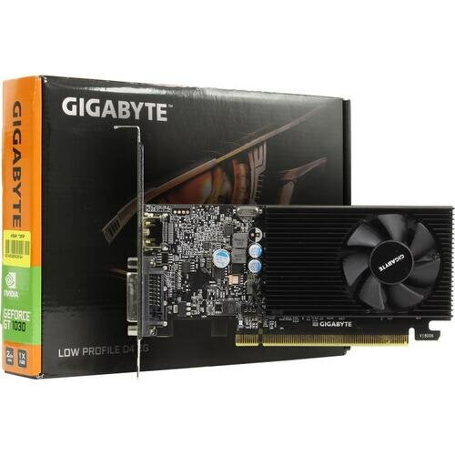 Видеокарта GIGABYTE GeForce GT 1030 Low Profile D4 2G (GV-N1030D4-2GL)