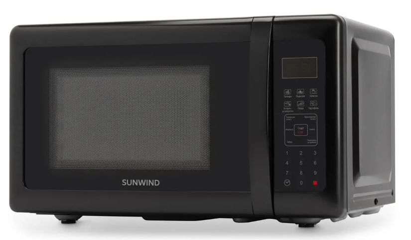 Микроволновая печь SunWind SUN-MW007 20л, черный