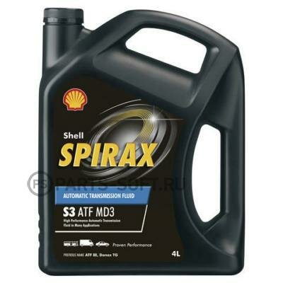 SHELL 550047193 Масло трансмиссионное минеральное Shell Spirax S3 ATF MD3 (4л)