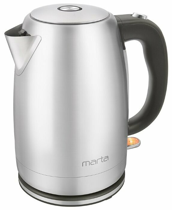 Чайник MARTA MT-4558, серый жемчуг